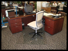 office chair mat, small
